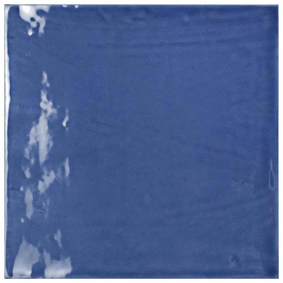Merola Tile 7.875x7.875-inch Borough Giorno Azul Ceramic Wall Tile (25 tiles/11.46 sqft.)