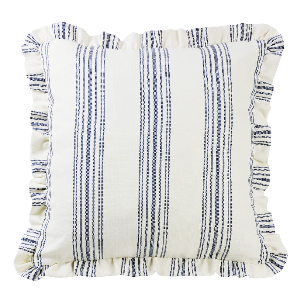 HiEnd Accents Prescott Ruffled Euro Sham, 27"x27"