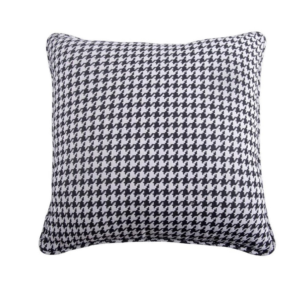 HiEnd Accents Hamilton Houndstooth Euro Sham, 27"x27"