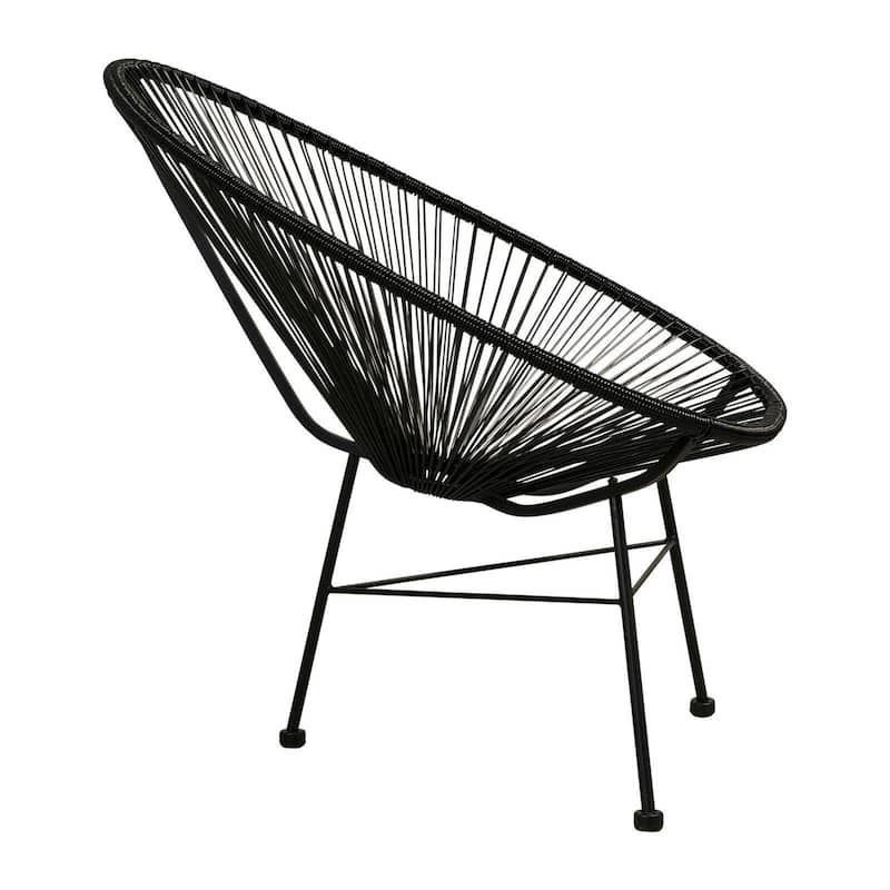 Maya Acapulco Hammock Inspired Papasan High Back Outdoor/Indoor Chair