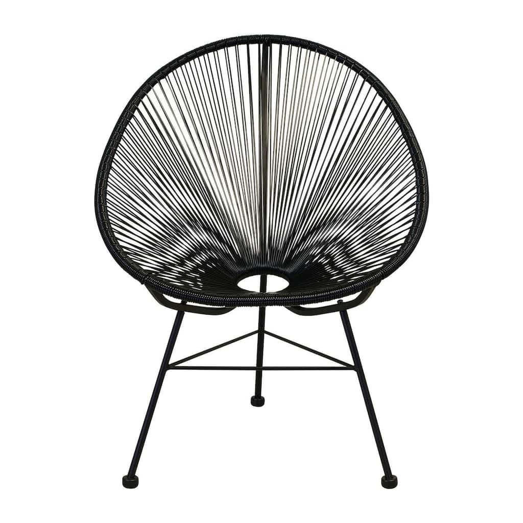 Maya Acapulco Hammock Inspired Papasan High Back Outdoor/Indoor Chair