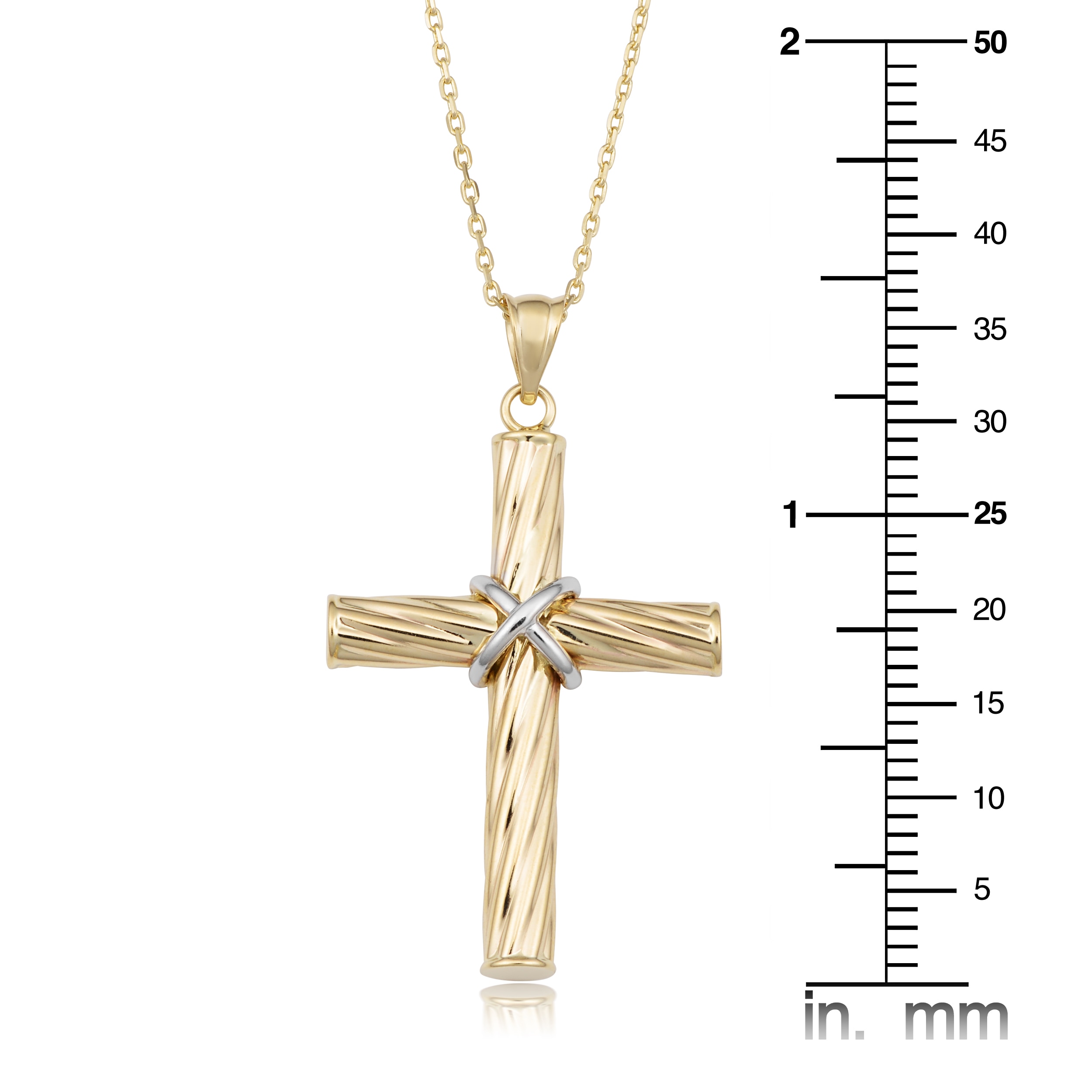 18 inch cross necklace