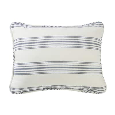 HiEnd Accents Prescott Stripe Pillow Sham Set, 2PC