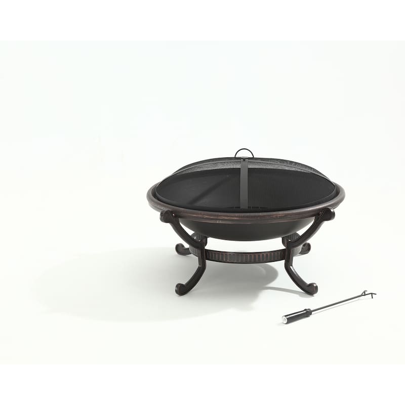 Ashland Black Steel Firepit