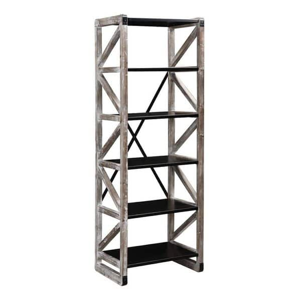 Shop Black Friday Deals On Burnham Home Designs Montevina Collection Bookshelf Overstock 15951578