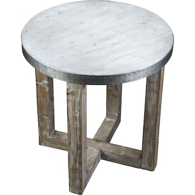 Burnham Home Designs Murray Collection Industrial Side Table