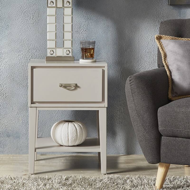 Niko 1-Drawer Side Table with Shelf iNSPIRE Q Modern
