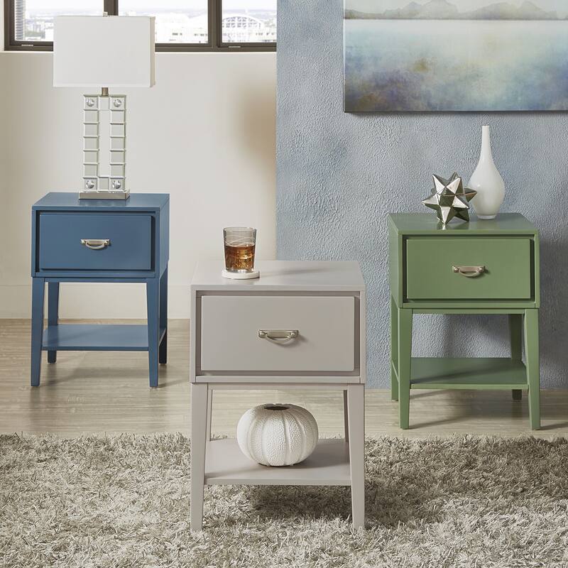 Niko 1-Drawer Side Table with Shelf iNSPIRE Q Modern