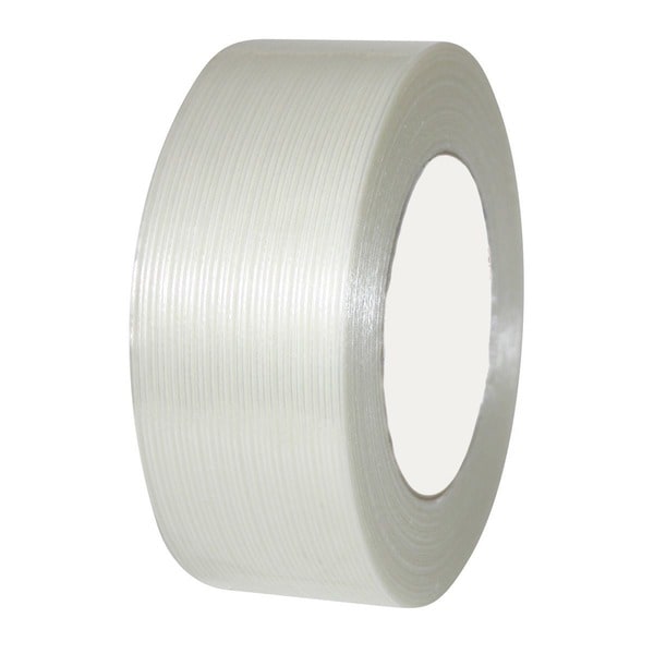 48 Rolls 1 1/2" 60 Yds Filament Strapping Tape Fiberglass Packing Tapes 3.9 Mil Packing Tapes