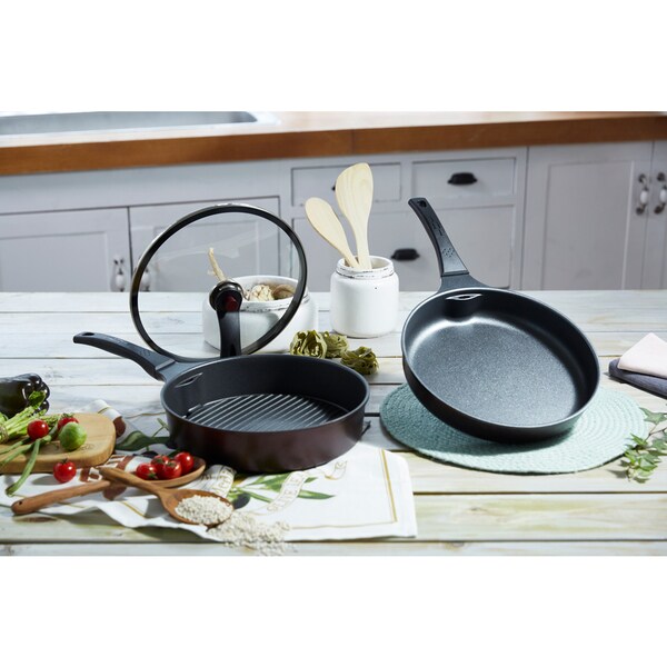 smokeless grill pan