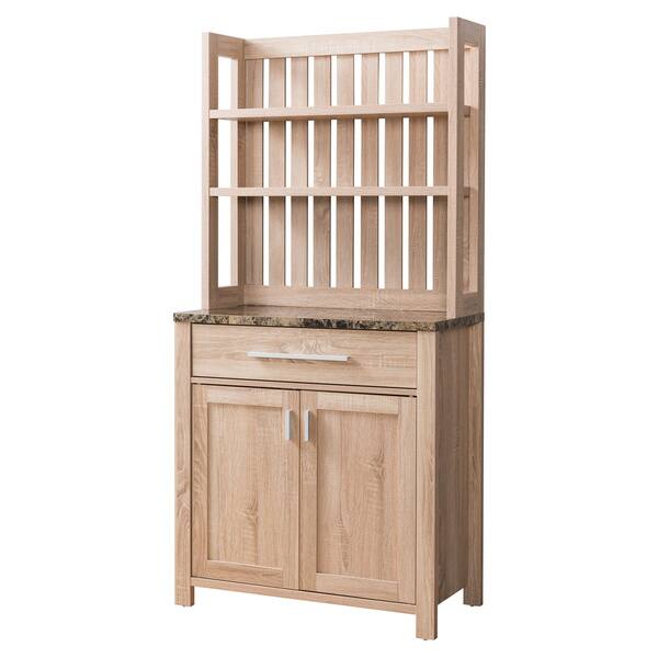 Shop Furniture Of America Dika Farmhouse Brown 2 Door Cabinet