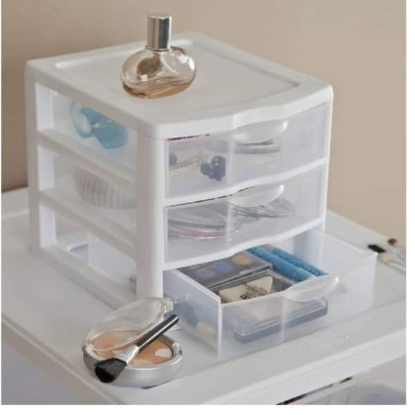 Shop Mini Sterilite Clearview Storage Drawer Organizer Overstock