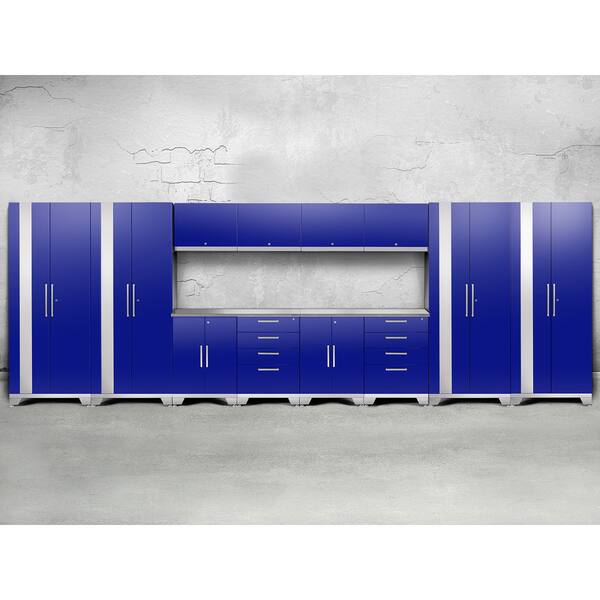 Shop Newage Products Performance 2 0 14 Piece Garage Cabinet Set