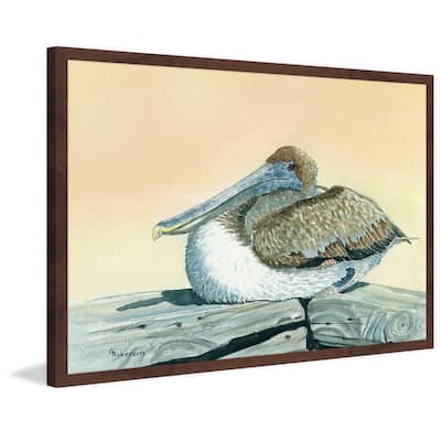 'Pelican' Framed Painting Print
