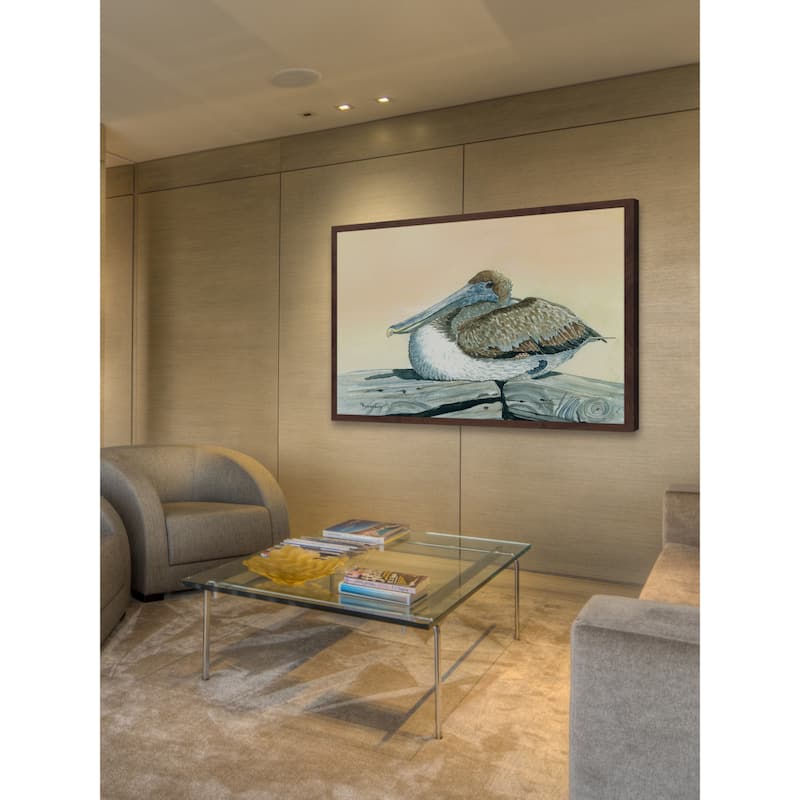 'Pelican' Framed Painting Print