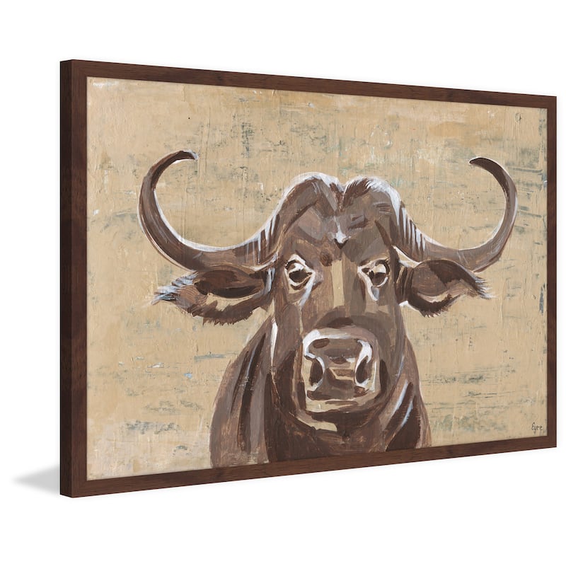 No Bull' Framed Painting Print