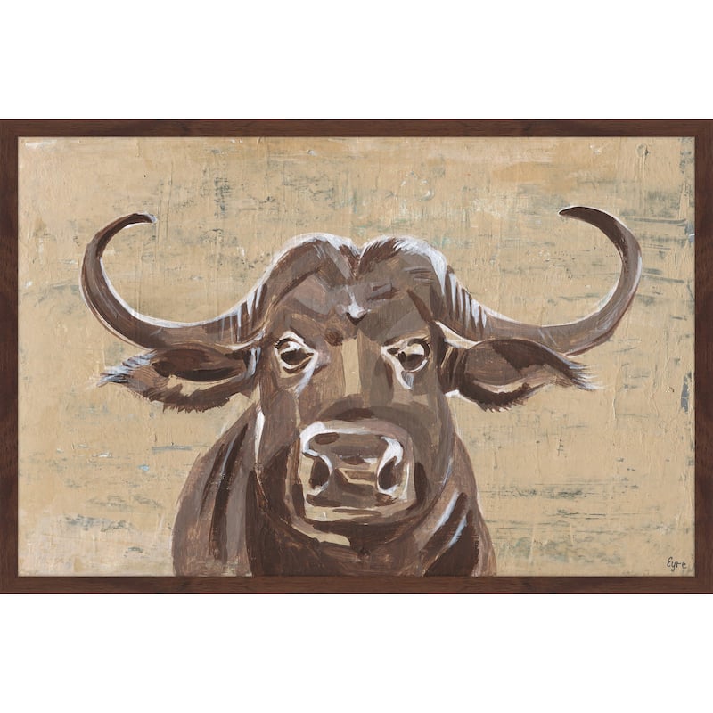 No Bull' Framed Painting Print