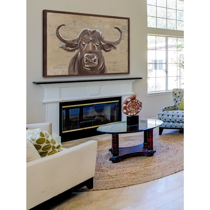No Bull' Framed Painting Print