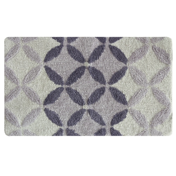 Gradient Circles bath rug by Bacova