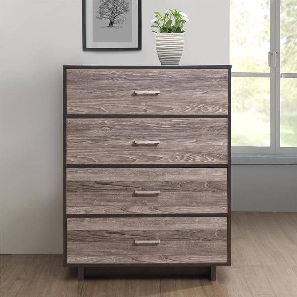 Shop Ameriwood Home Colebrook 4 Drawer Dresser Overstock 15959055