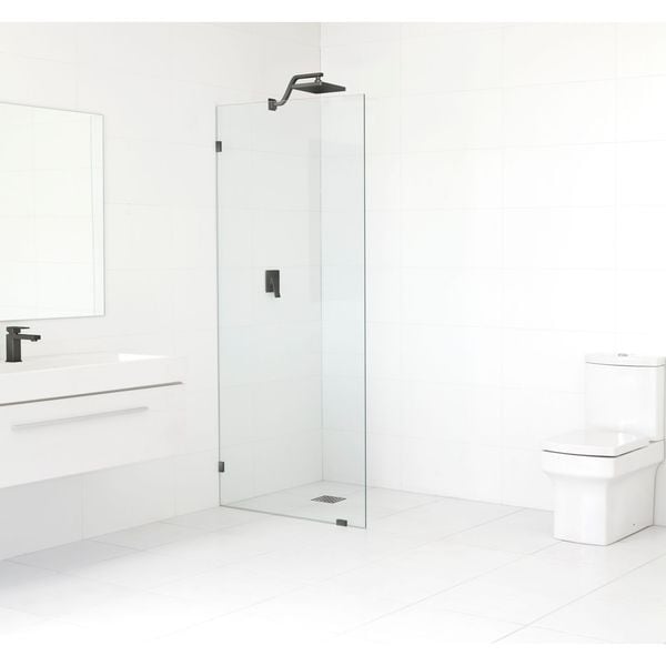 frameless shower screen fixed panel