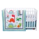 preview thumbnail 2 of 1, Trend Lab Dinosaur Roar 3-piece Crib Bedding Set