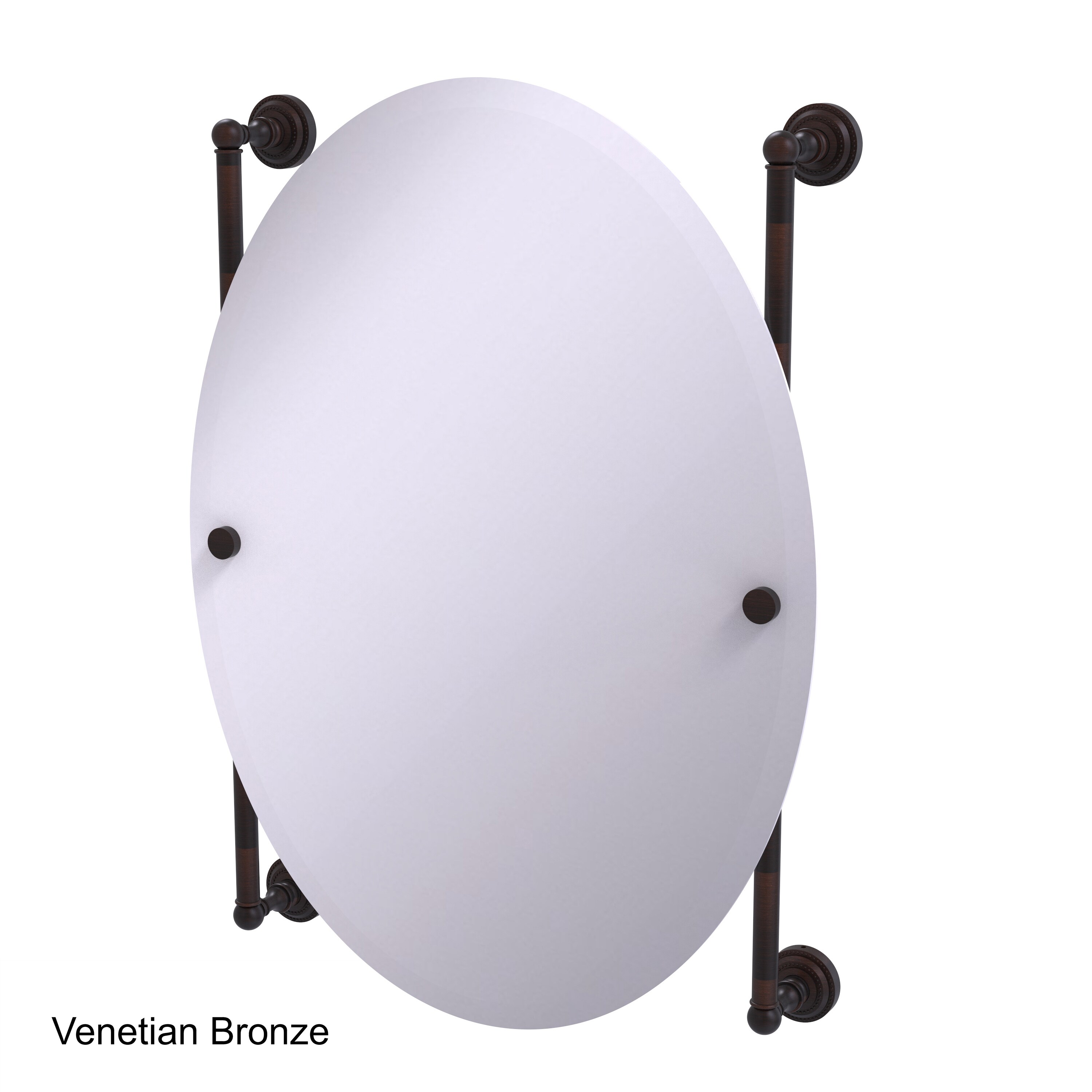 Frameless Oval Tilt Mirror with Beveled Edge - PR-91-SCH-anpe.bj