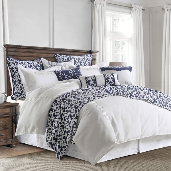 Hiend Accents 4 Piece Kavali Comforter Set With Embroidery Hiend Accents 4 Piece Kavali Comforter Set With Embroidery Detail Free Shipping Today 15959459