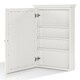Lydia Mirrored Wall Cabinet in White - Thumbnail 5