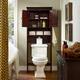 Lydia Wood Space Saver Cabinet in Espresso