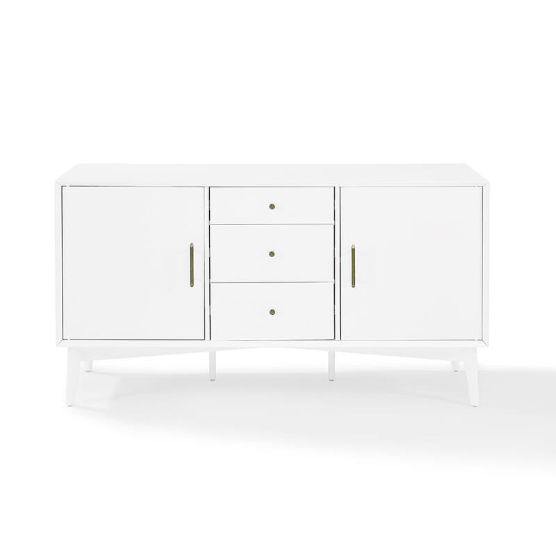 Landon White Finish Sideboard - 57"W x 19"D x 30"H