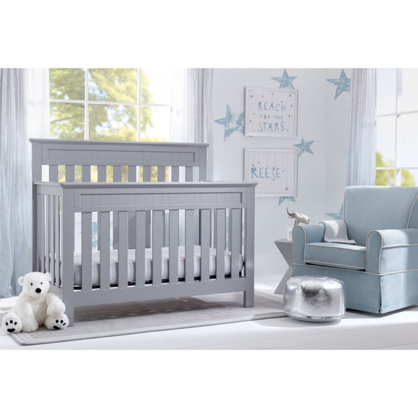 Shop Delta Children Chalet 4 In 1 Convertible Crib Grey Ships