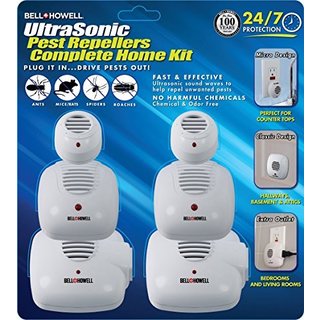 Cordless ultrasonic pest repeller