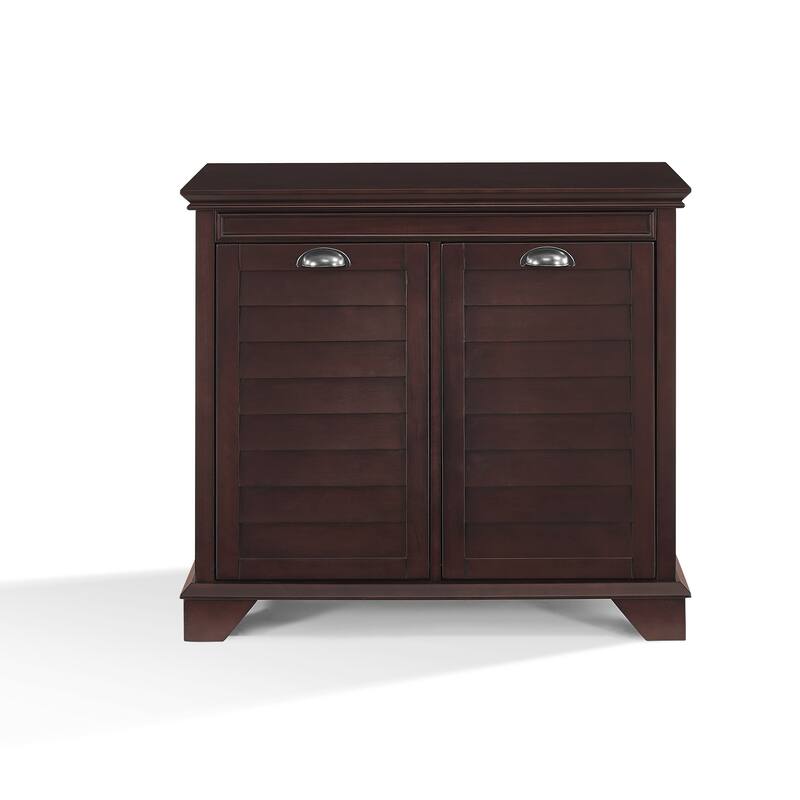 Crosley Lydia Espresso Linen Hamper