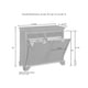 preview thumbnail 6 of 6, Crosley Lydia Linen Hamper in White