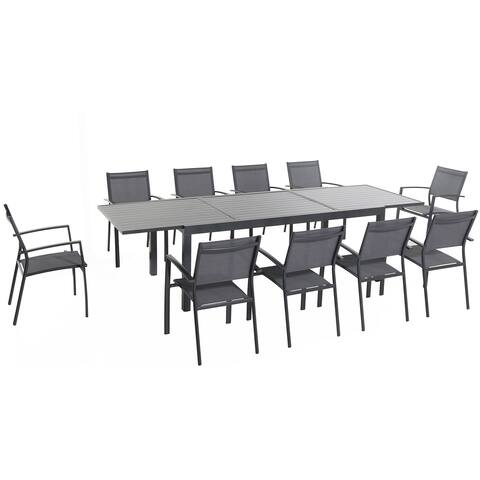 Cambridge Nova Aluminum 11-piece Dining Set