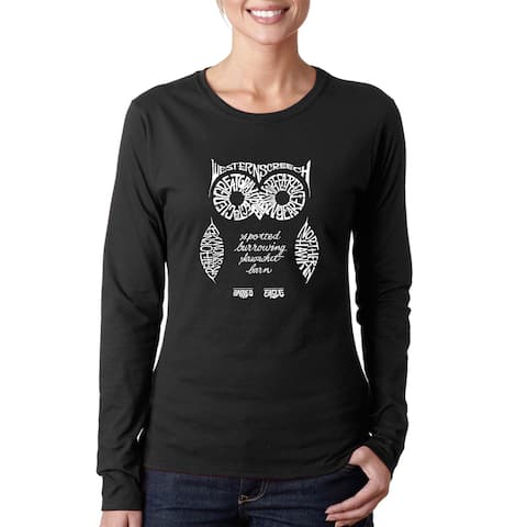 Women's Owl Long Sleeve T-Shirt
