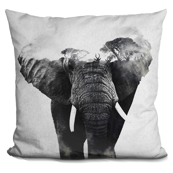 SILENT WALK THROW PILLOW