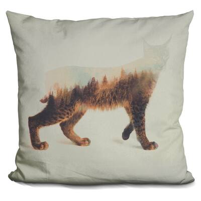 NORWEGIAN WOODS: THE WOLF THROW PILLOW