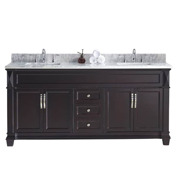 Shop Victoria 72 Inch Single Vanity Cabinet Round Sink No Faucet