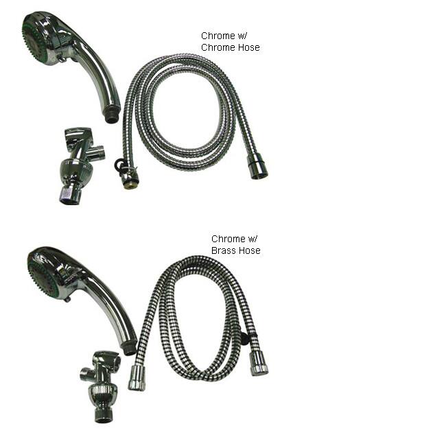 Lisboa Chrome Adjustable Handheld Showerhead