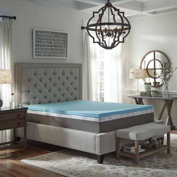 ComforPedic from Beautyrest NRGel 2-inch Gel Memory Foam Topper