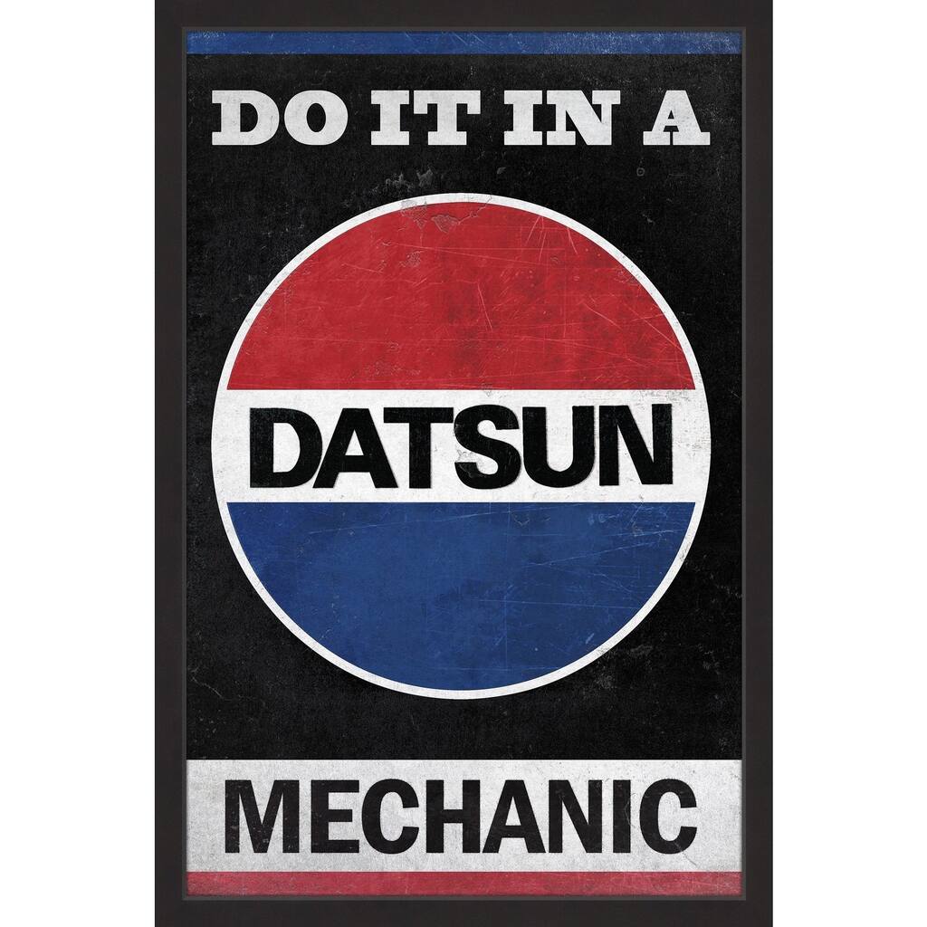 'Datsun' Framed Painting Print