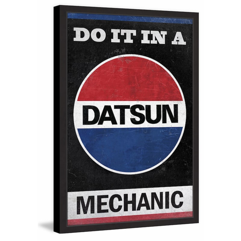 'Datsun' Framed Painting Print
