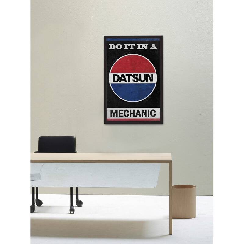 'Datsun' Framed Painting Print