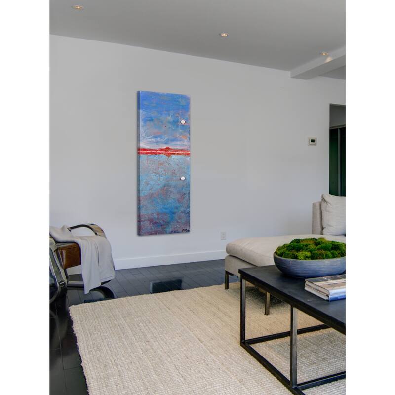 'Meet Me in the Sky' Painting Print on Wrapped Canvas - Multi-Color