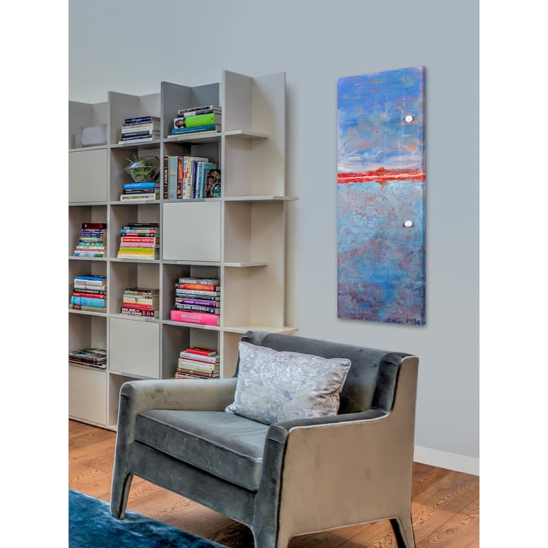 'Meet Me in the Sky' Painting Print on Wrapped Canvas - Multi-Color