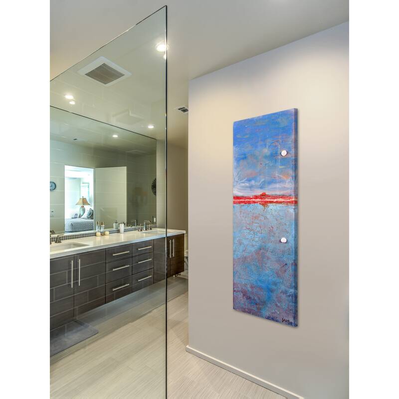 'Meet Me in the Sky' Painting Print on Wrapped Canvas - Multi-Color