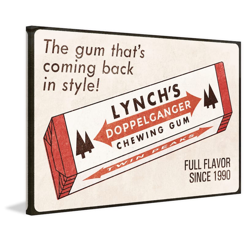'Gums Back in Style Twin Peaks' Painting Print on Wrapped Canvas - Multi-Color
