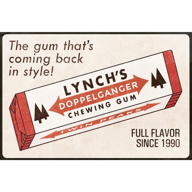 'Gums Back in Style Twin Peaks' Painting Print on Wrapped Canvas - Multi-Color